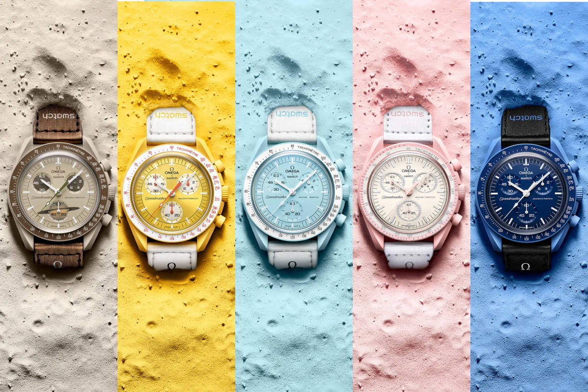 Линейка часов коллаборации брендов OMEGA и Swatch